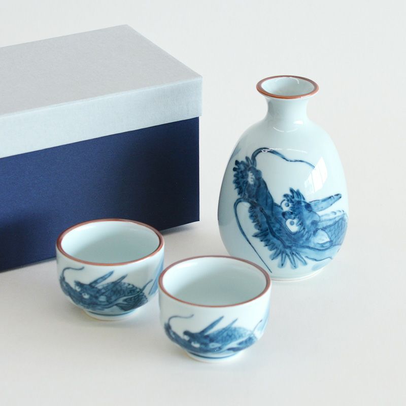 龍絵 酒器セット｜和食器通販｜織部 Online Store【公式】 