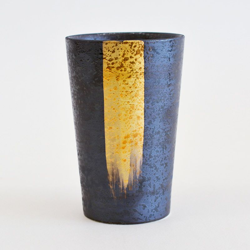 キーポ ビアカップ 黒金彩｜和食器通販｜織部 Online Store【公式】