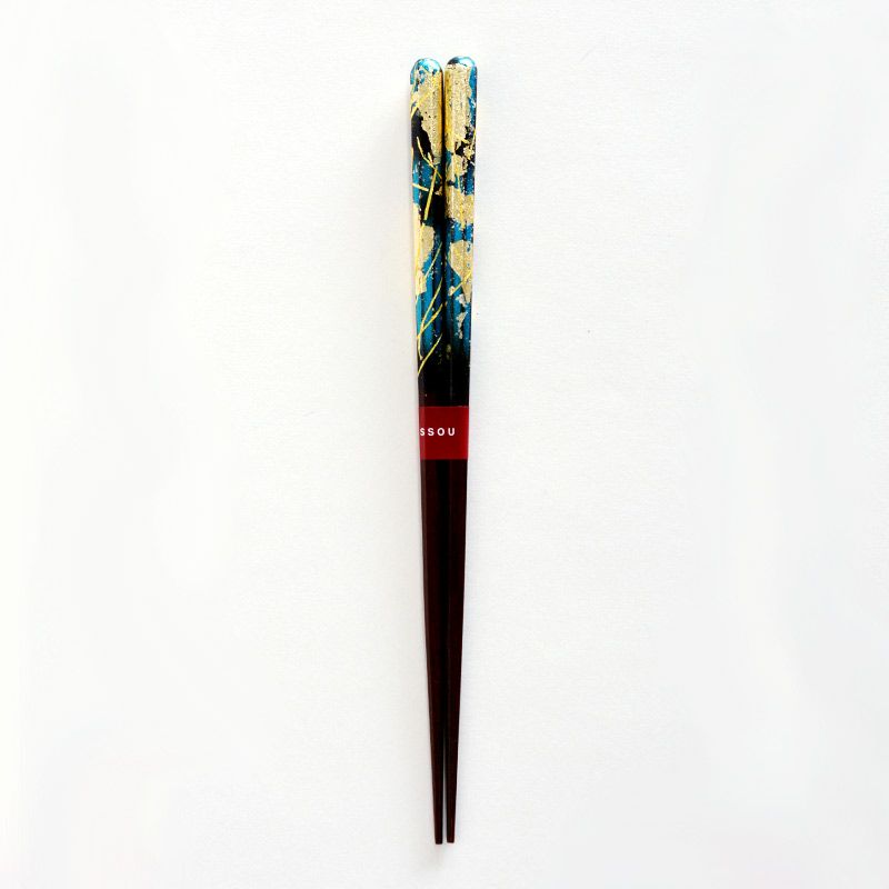 艶やかな金彩を施した箸です