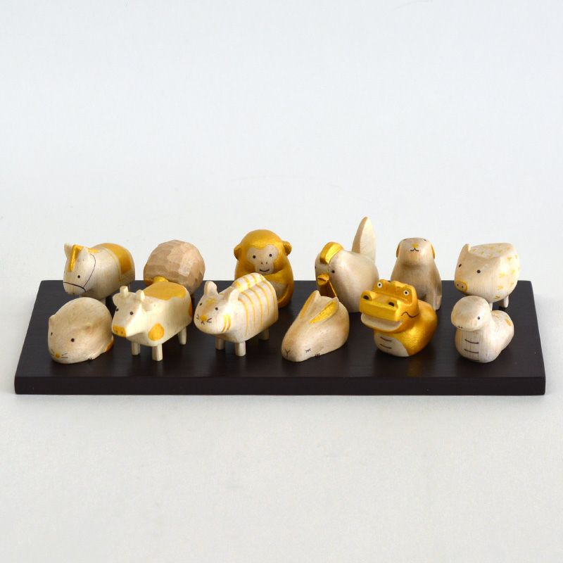 ぽれぽれ えとセット ゴールド｜和食器通販｜織部 Online Store【公式】 