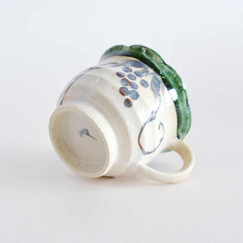 美濃彩 織部ぶどう 碗皿｜和食器通販｜織部 Online Store【公式】