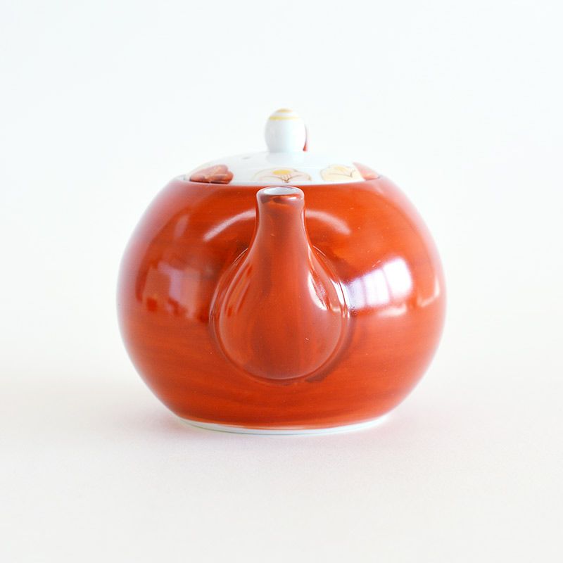 赤絵 流水椿 茶器セット|和食器通販|織部 Online Store【公式】 赤絵 流水椿 茶器セット|和食器通販|織部 Online Store【公式】