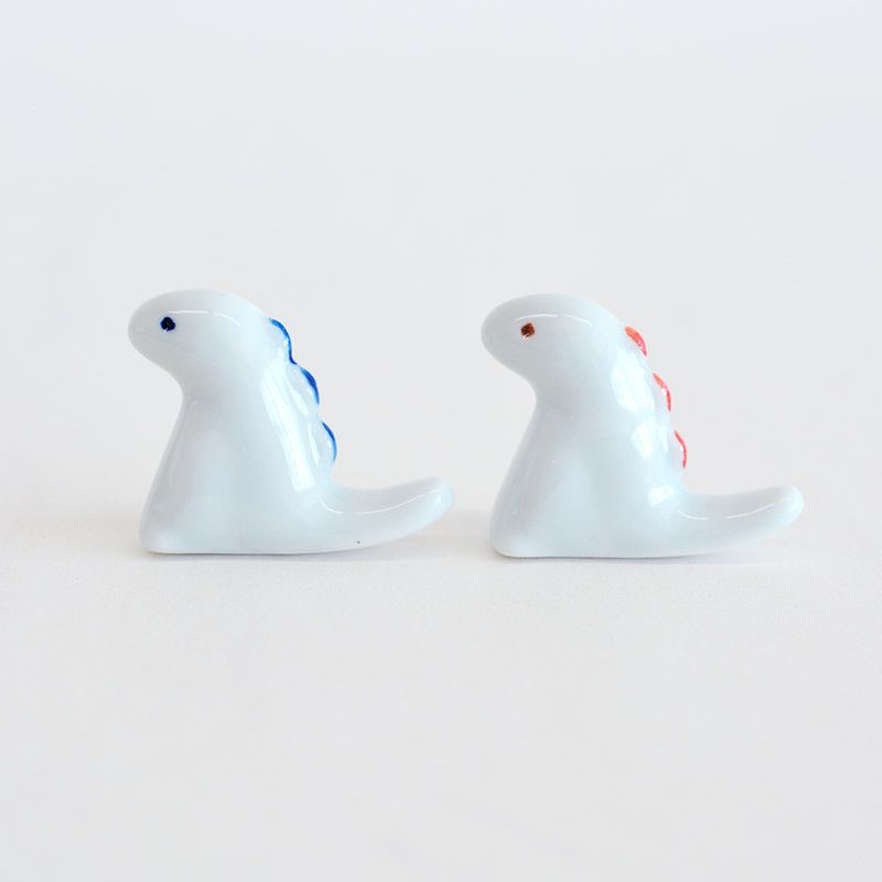 江戸っ子恐竜 まめ皿・箸置ペア｜和食器通販｜織部 Online Store【公式】