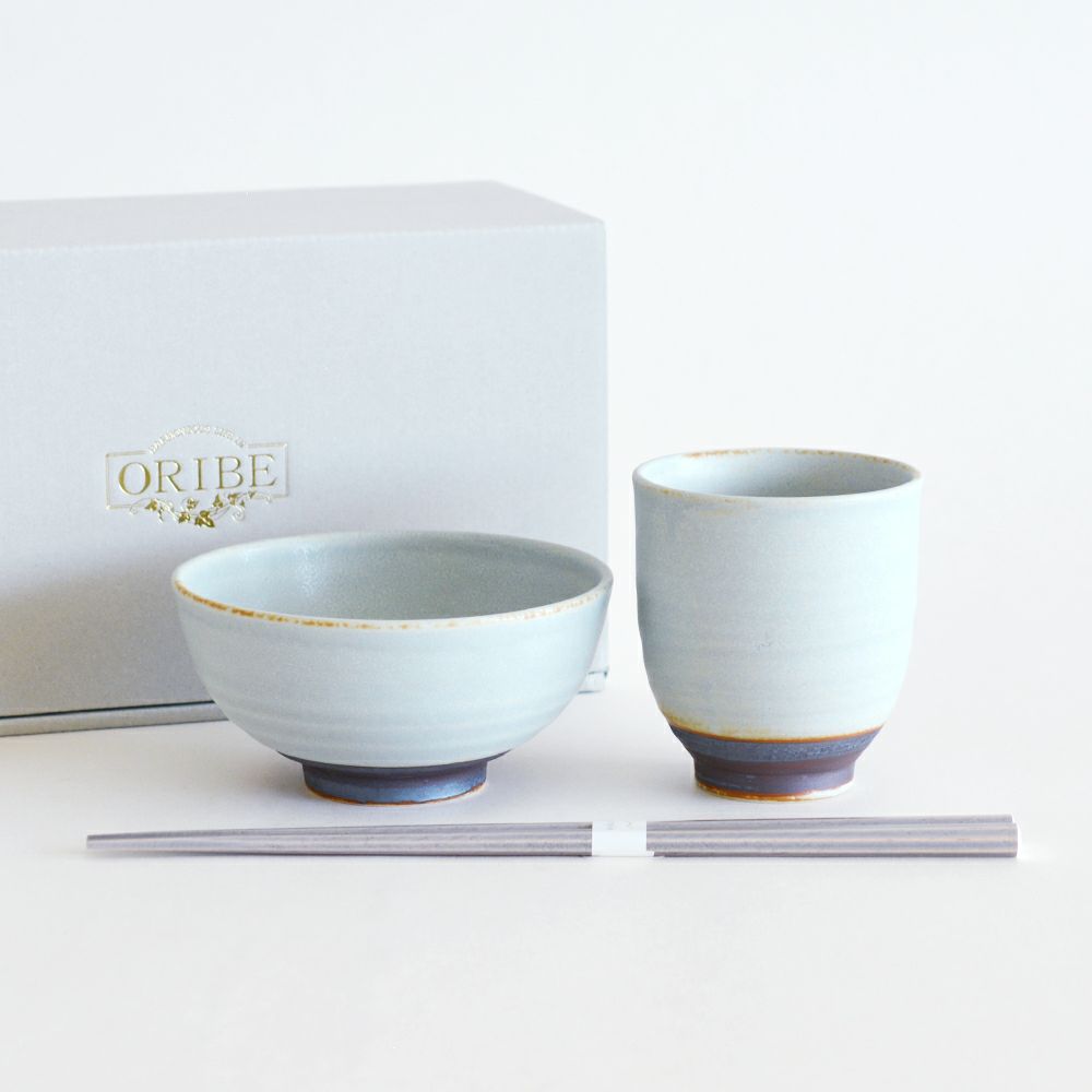 ぽってり 一人暮らし 食器セット 緑｜和食器通販｜織部 Online Store 
