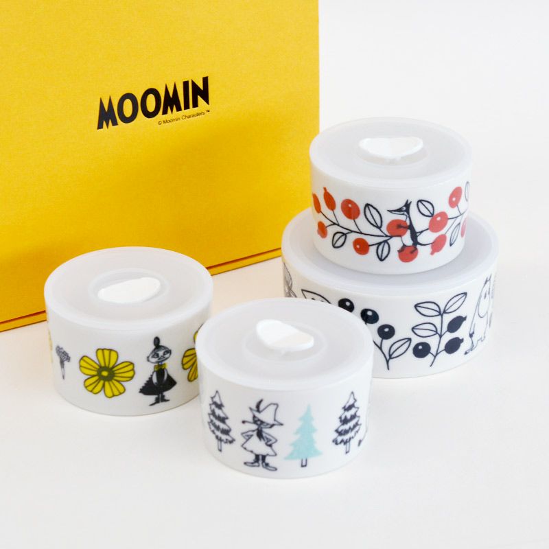 ムーミン バレー レンジ 4点セット｜和食器通販｜織部 Online Store 