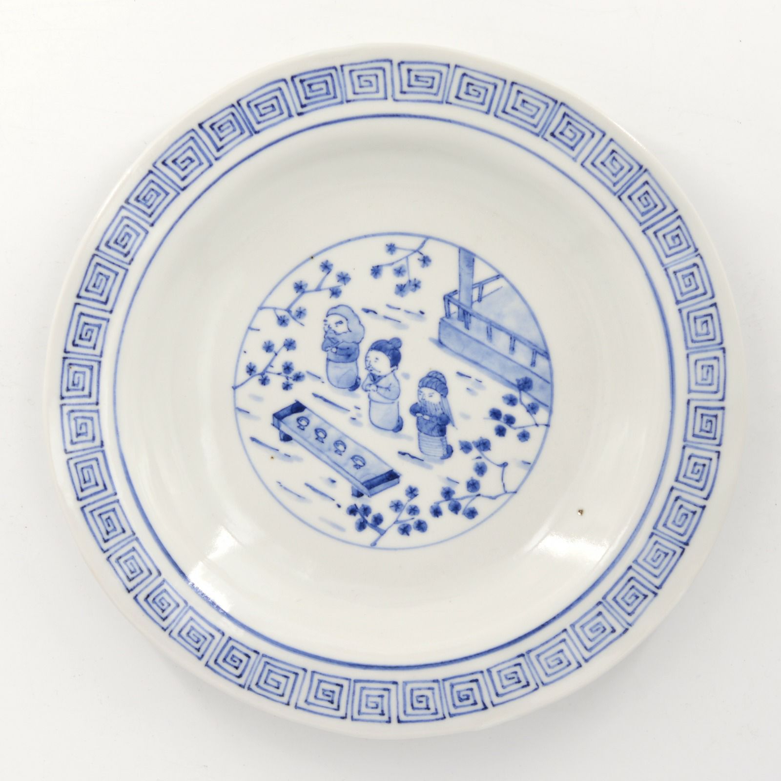 三国志 リム皿(桃園の誓い)｜和食器通販｜織部 Online Store【公式】