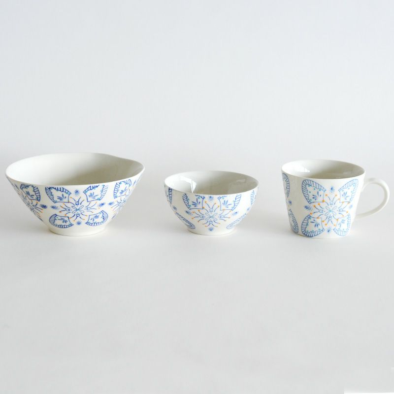 ボウルLは小丼・ボウルSは茶碗・マグはたっぷりサイズです