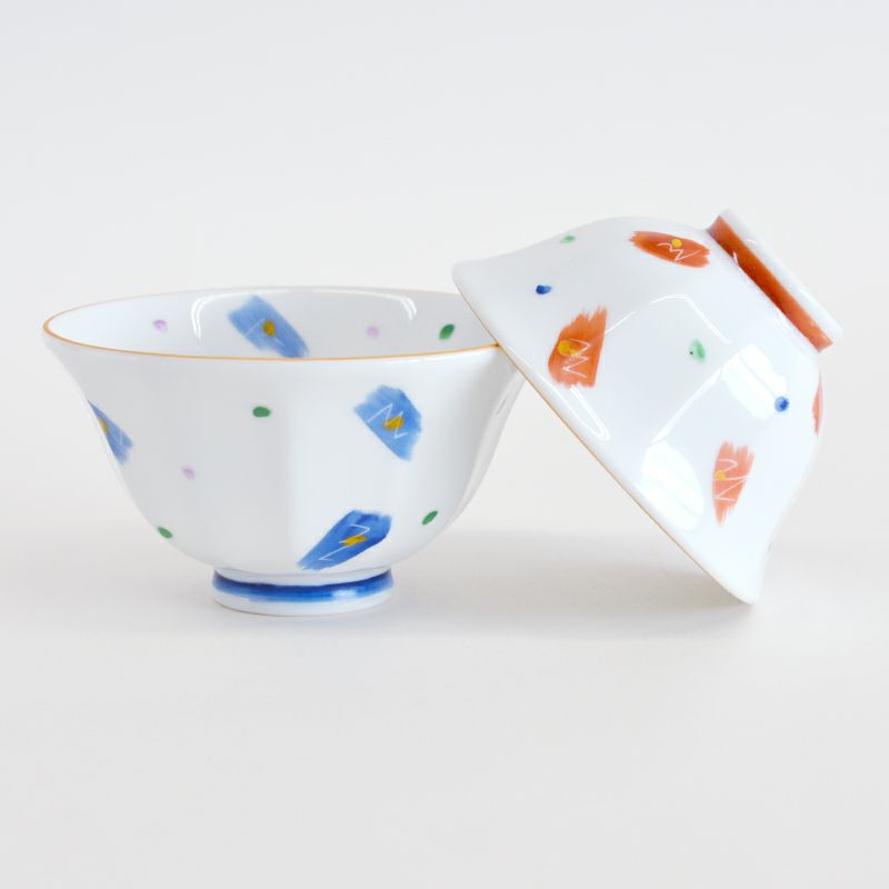 同シリーズの茶碗ペアもございます