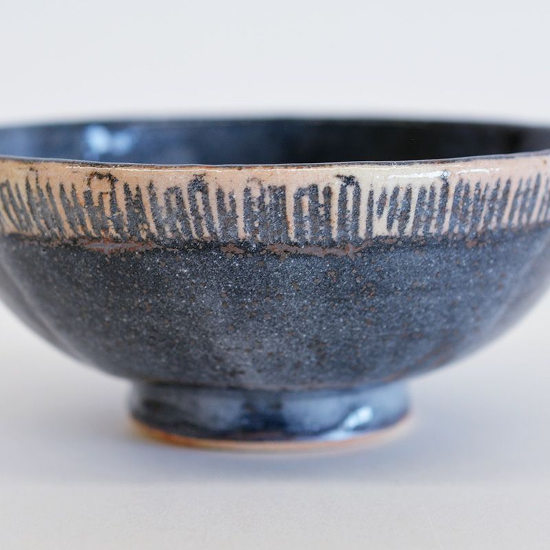 利茶土ミルグリム 鼠志野 角皿 鼡志野茶道具裏千家 共箱あり 波千鳥
