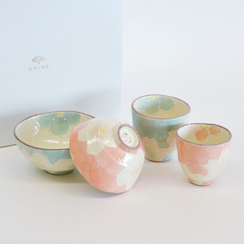 さくら一珍 夫婦揃｜和食器通販｜織部 Online Store【公式】 