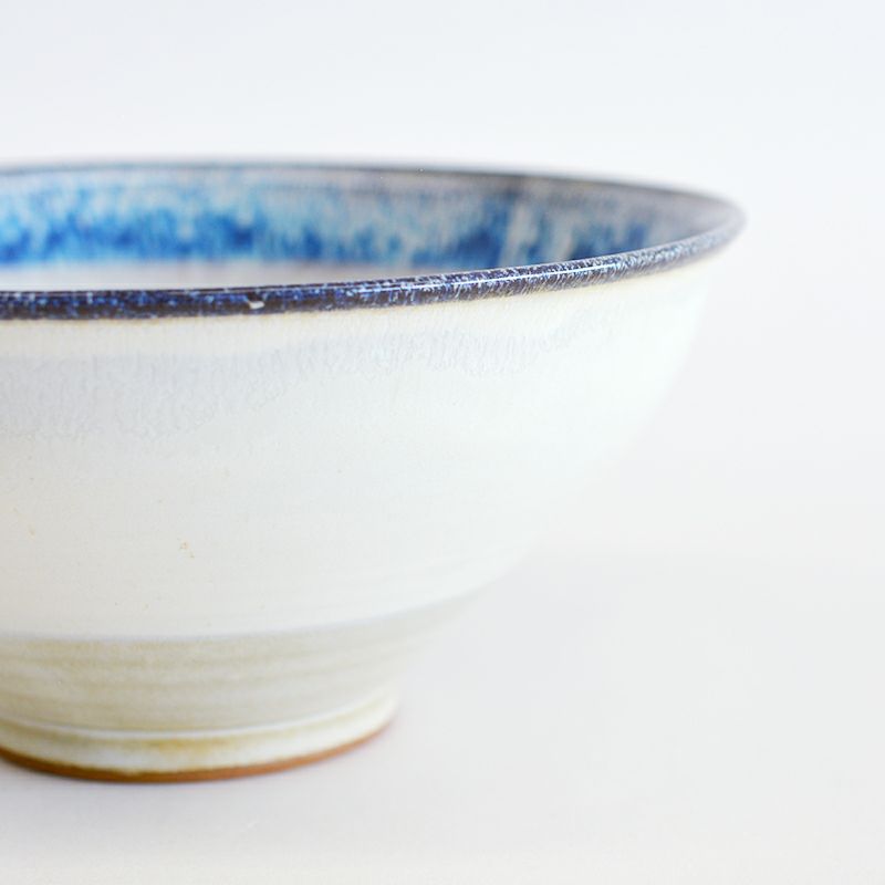 塗り分け 麺鉢 青｜和食器通販｜織部 Online Store【公式】