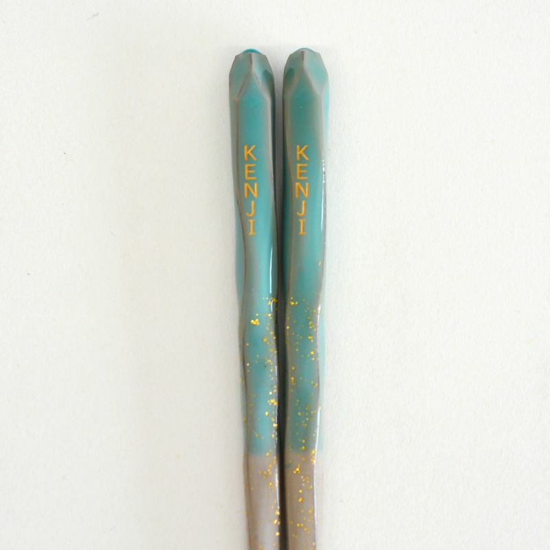 名前を入れたお箸の見本です