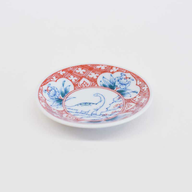 江戸っ子恐竜 まめ皿 花竜｜和食器通販｜織部 Online Store【公式】
