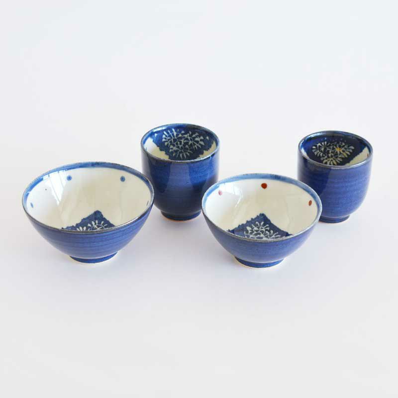 和紙タコ唐草 湯呑 大｜和食器通販｜織部 Online Store【公式】