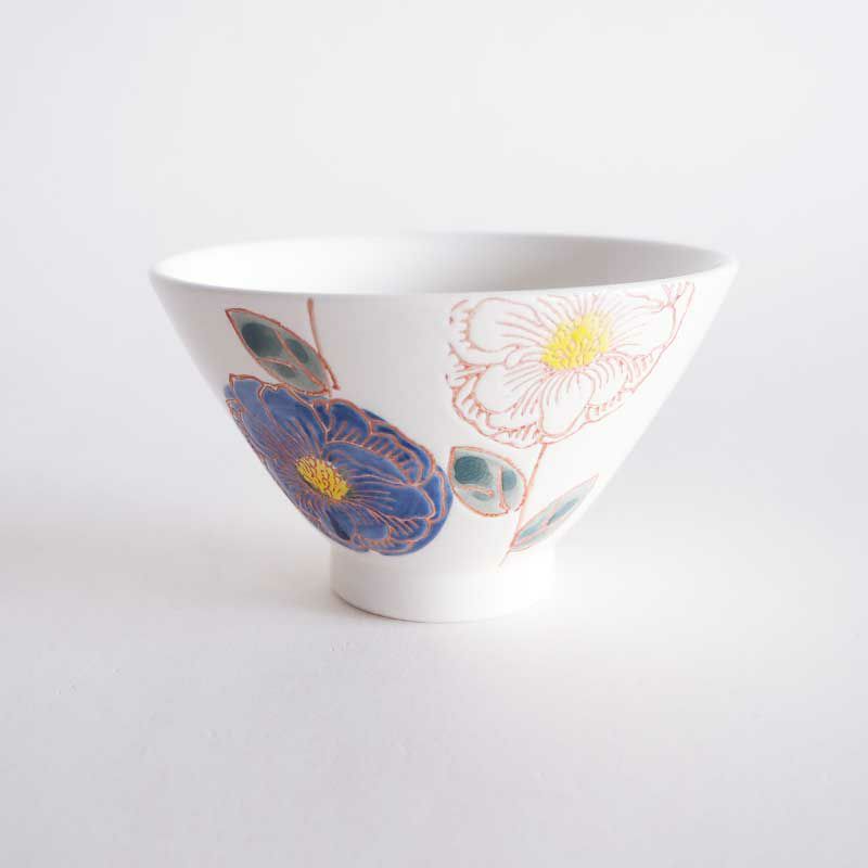 ORIBE 花柄 食器セット 陶器 4点 353377375.jpg?1634467938