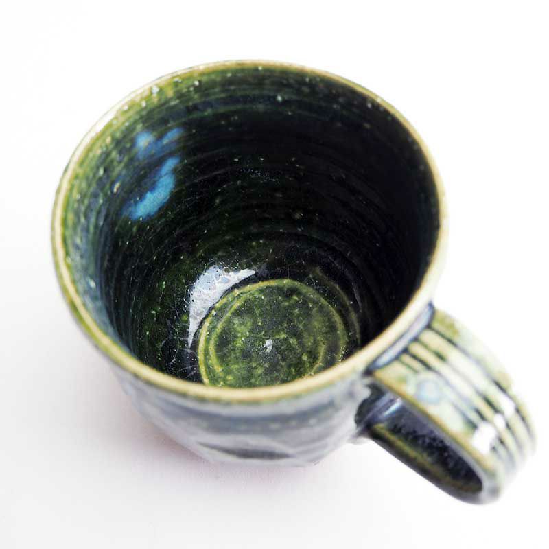 古窯 織部 マグカップ|和食器通販|織部 Online Store【公式】 古窯 織部 マグカップ|和食器通販|織部 Online Store【公式】