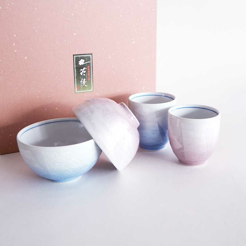 膳所焼淡海ぜぜ陽炎園色絵京都茶器抹茶椀陶芸骨董品古美術窯 （浦0702 