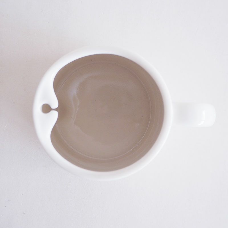 300mlの容量でたっぷり飲めます