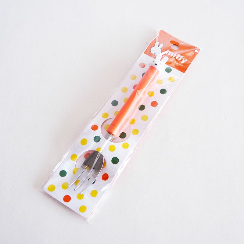 ミッフィーマスコットフォークもあります