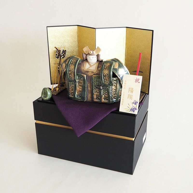 大将飾りには魅力的な戦国武将のように成長して欲しいという願いが込められています