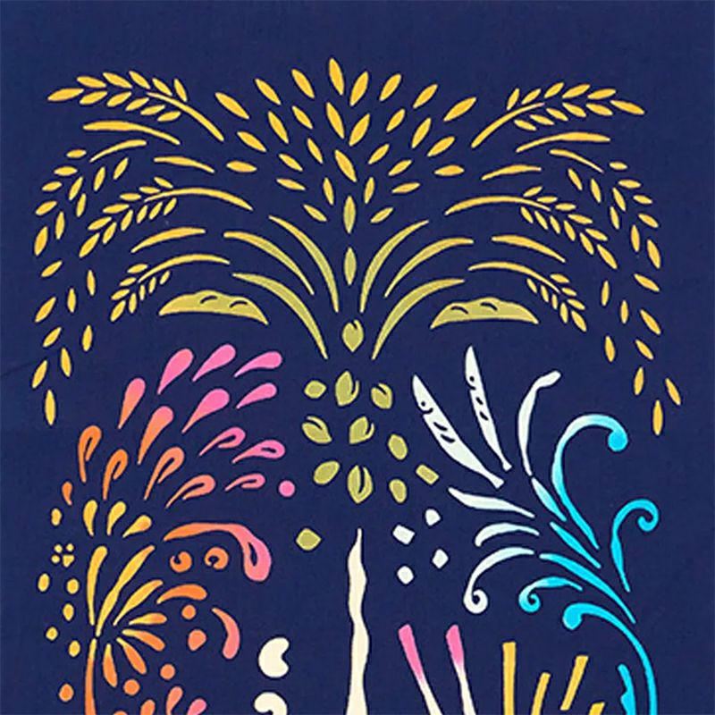 花火が空に舞い上がるように