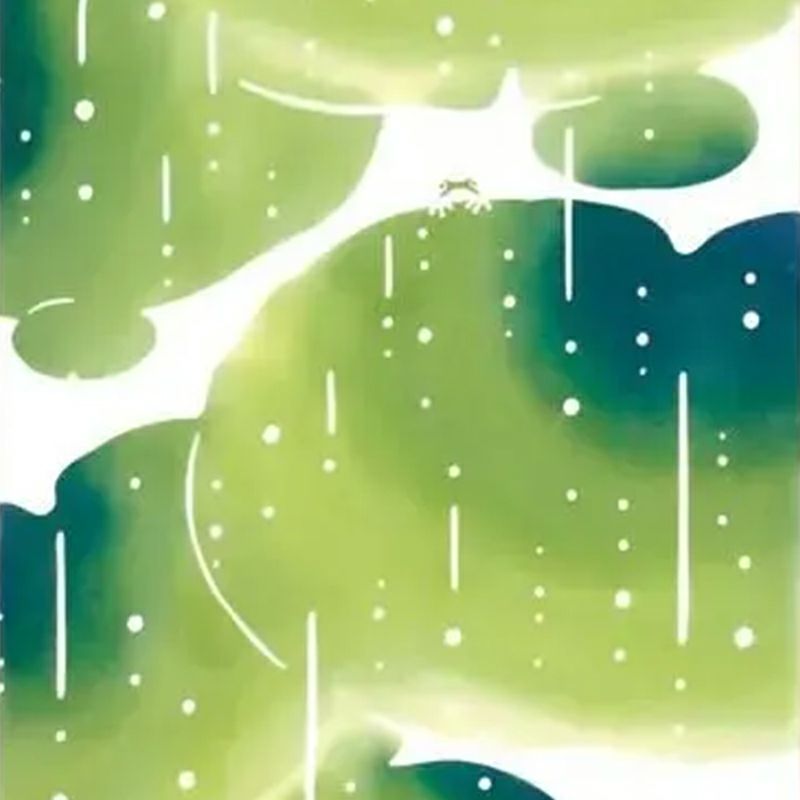 潤いを与える甘雨はいのちも育てる慈雨