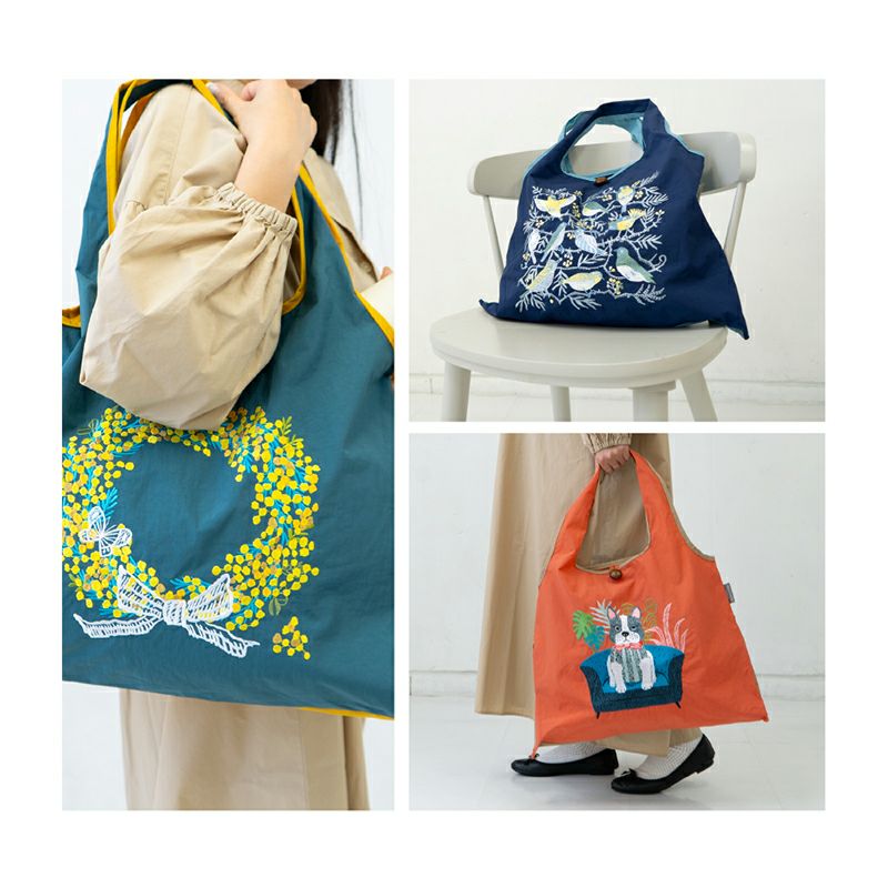 サブバッグとしてコンパクトに持ち運べて、とても便利です