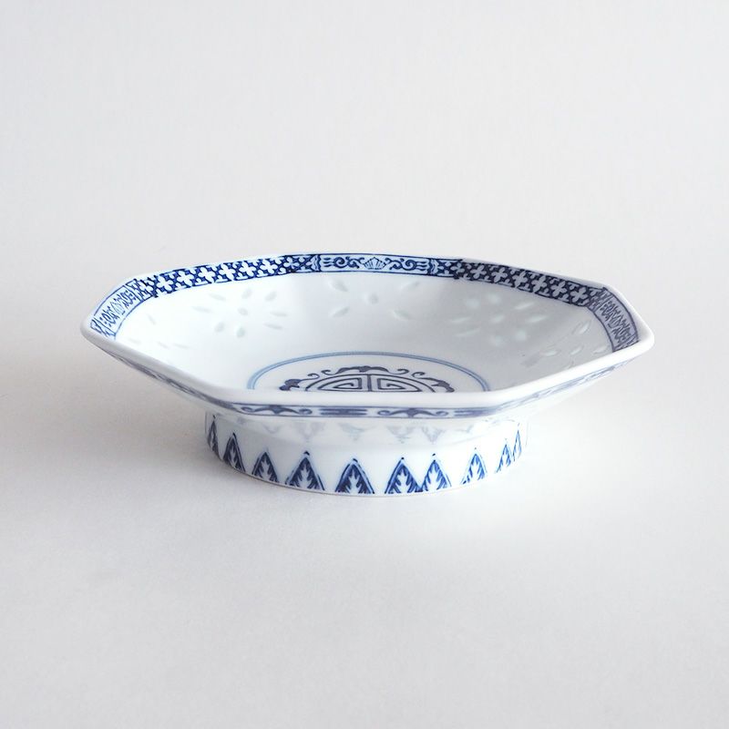 ホタル透かし 八角皿｜和食器通販｜織部 Online Store【公式】