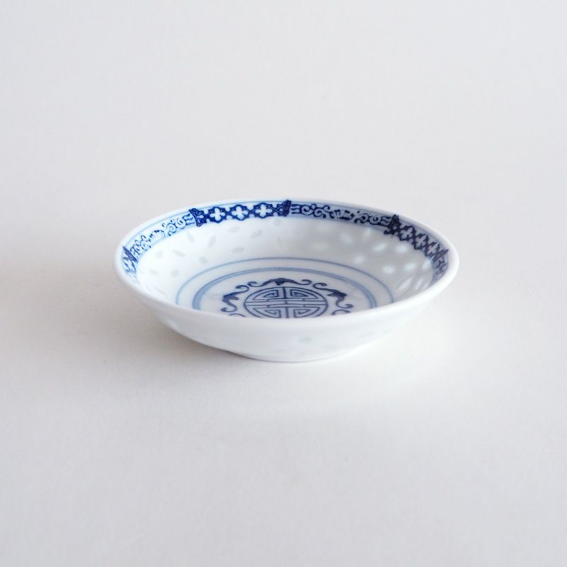 ホタル透かし小皿