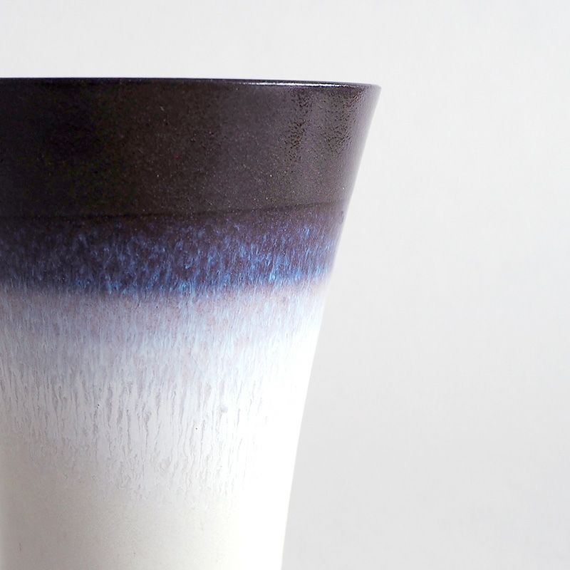 窯変による色の変化で唯一無二のグラスに