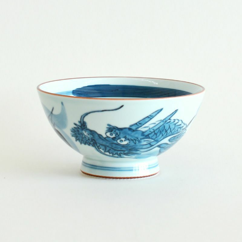 龍絵 茶漬碗です