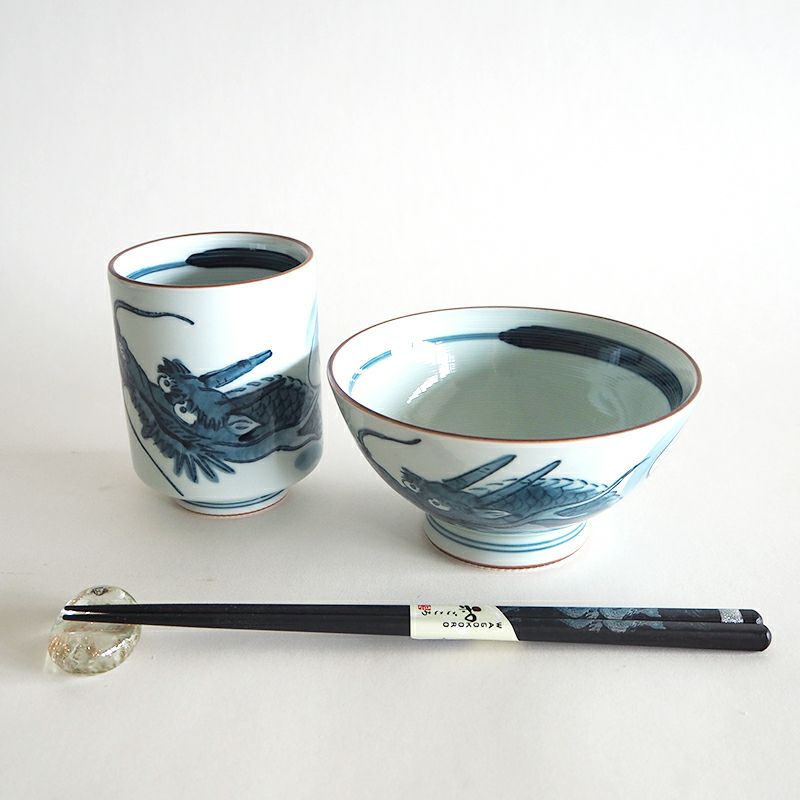 龍絵 一膳セットに天龍箸一膳セット をつけた父の日セットです