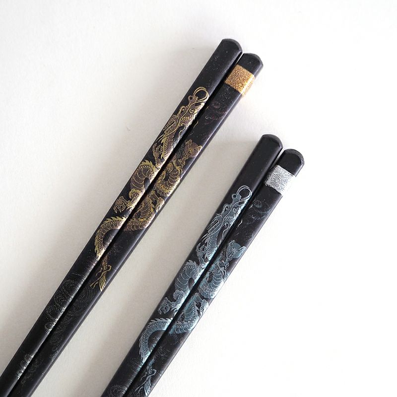 天龍箸は「金」と「銀」からお選びいただけます