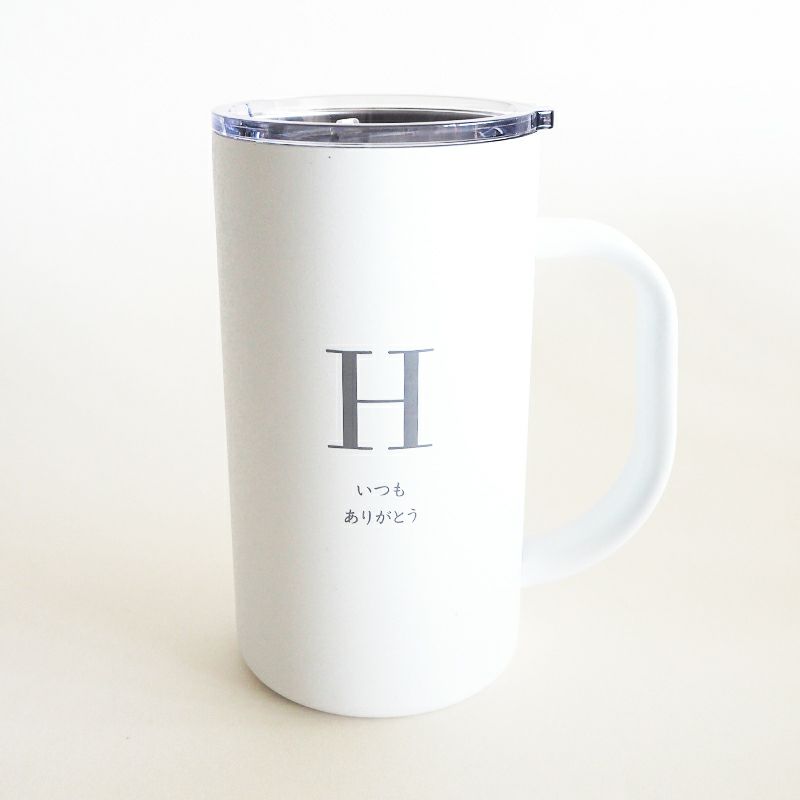 イニシャル1種類をいれたイメージです