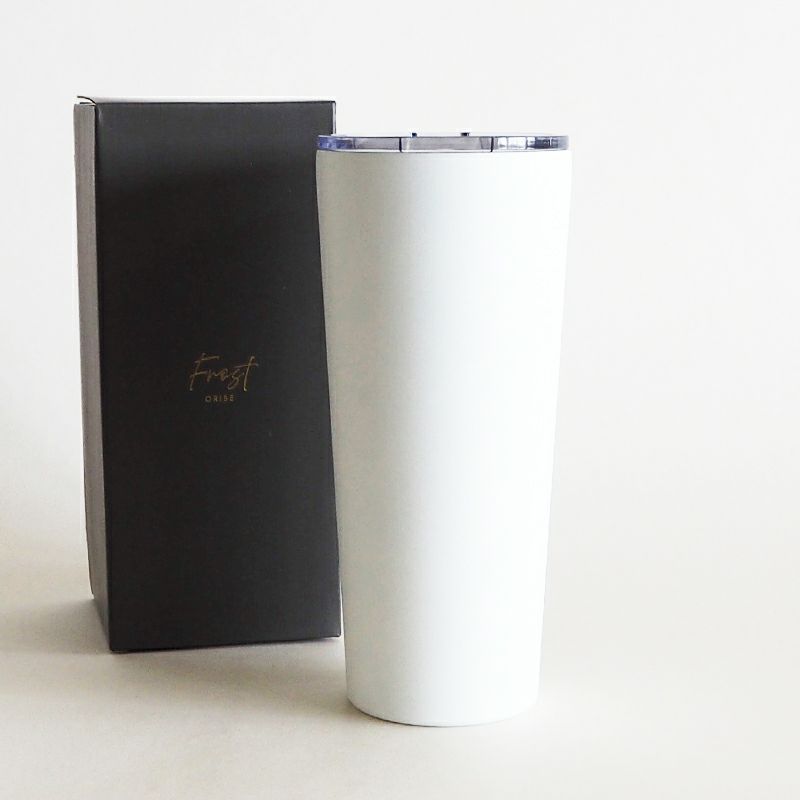 フロスト サーモロングタンブラー ホワイト