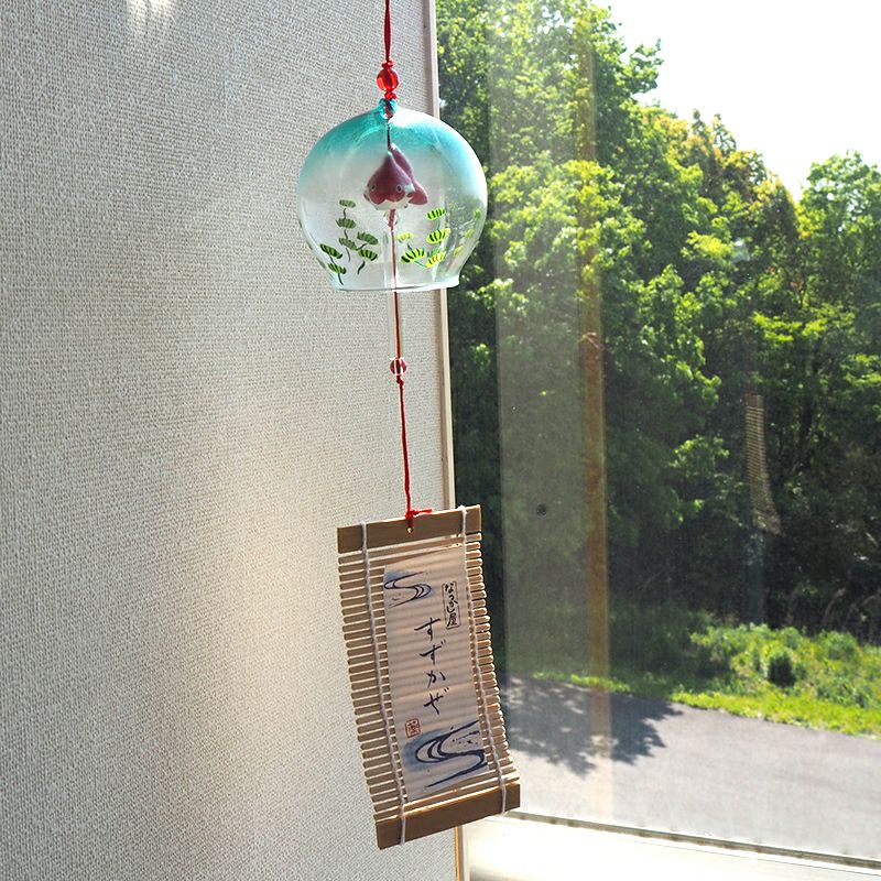 すずかぜ江戸風鈴 赤金魚