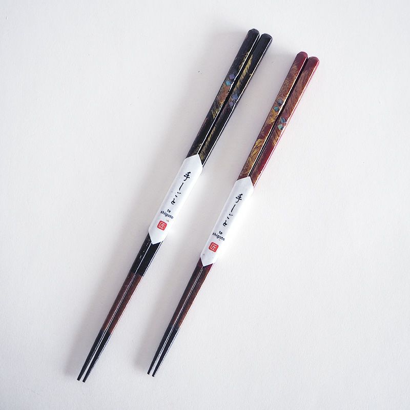 本漆細身朧月箸23cmもございます