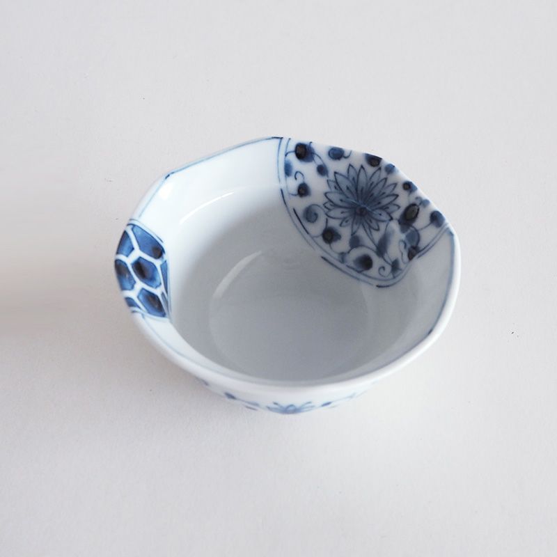 八角珍味鉢 花伊万里｜和食器通販｜織部 Online Store【公式】