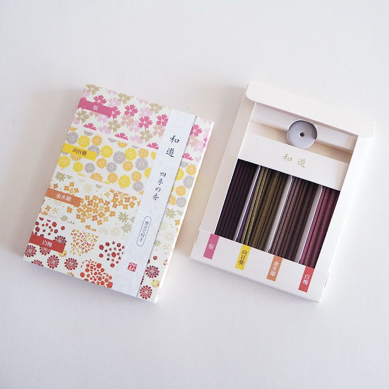 四季折々の花をイメージした香りが楽しめます