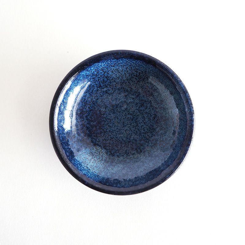 真】『 瀧口喜兵爾（たきぐち きへいじ）織部四方皿 共箱 8847 』美濃