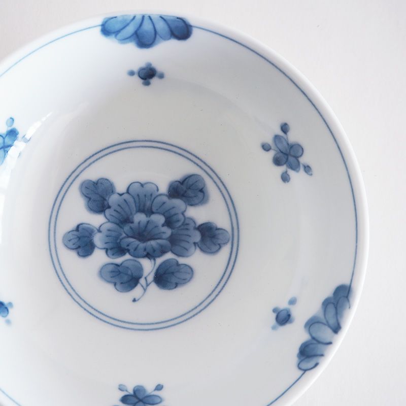 藍凛堂 取鉢 濃牡丹｜和食器通販｜織部 Online Store【公式】