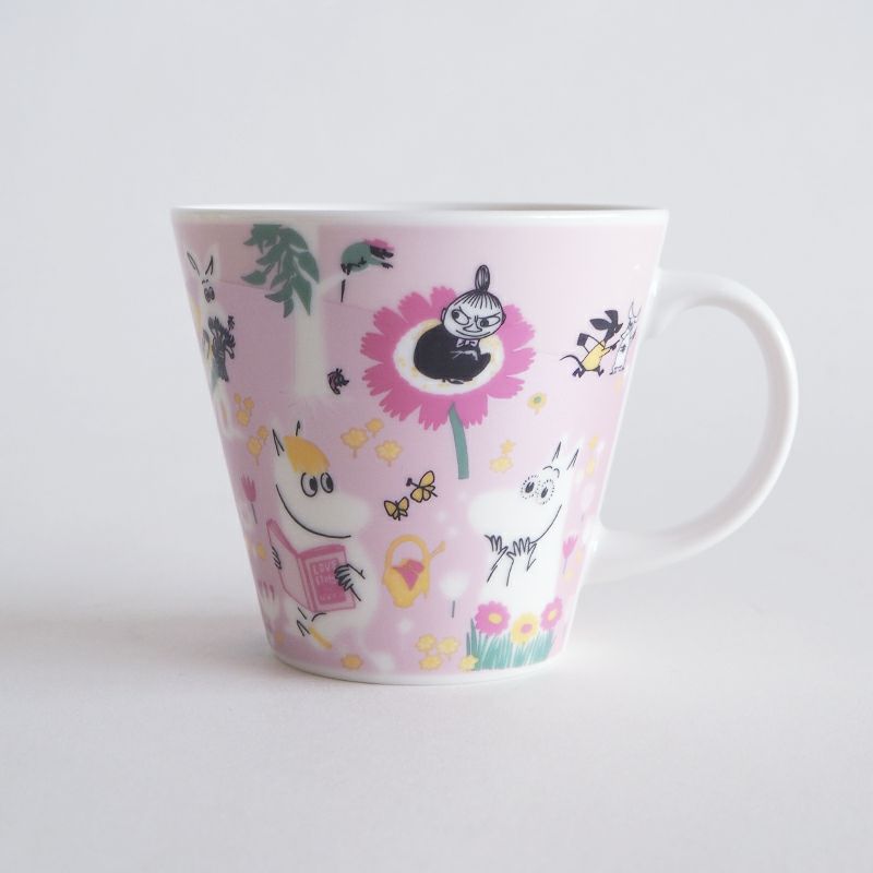 ムーミン谷の春をイメージしたマグです