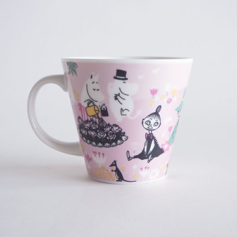 ムーミン谷の春をイメージしたマグです
