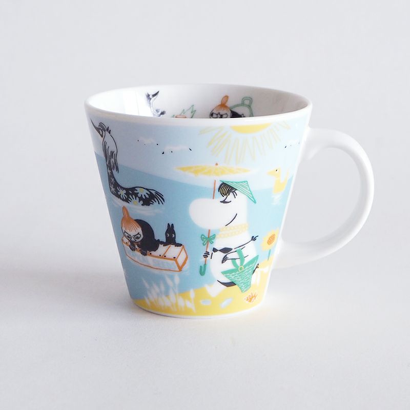 ムーミン谷の夏をイメージしたマグです