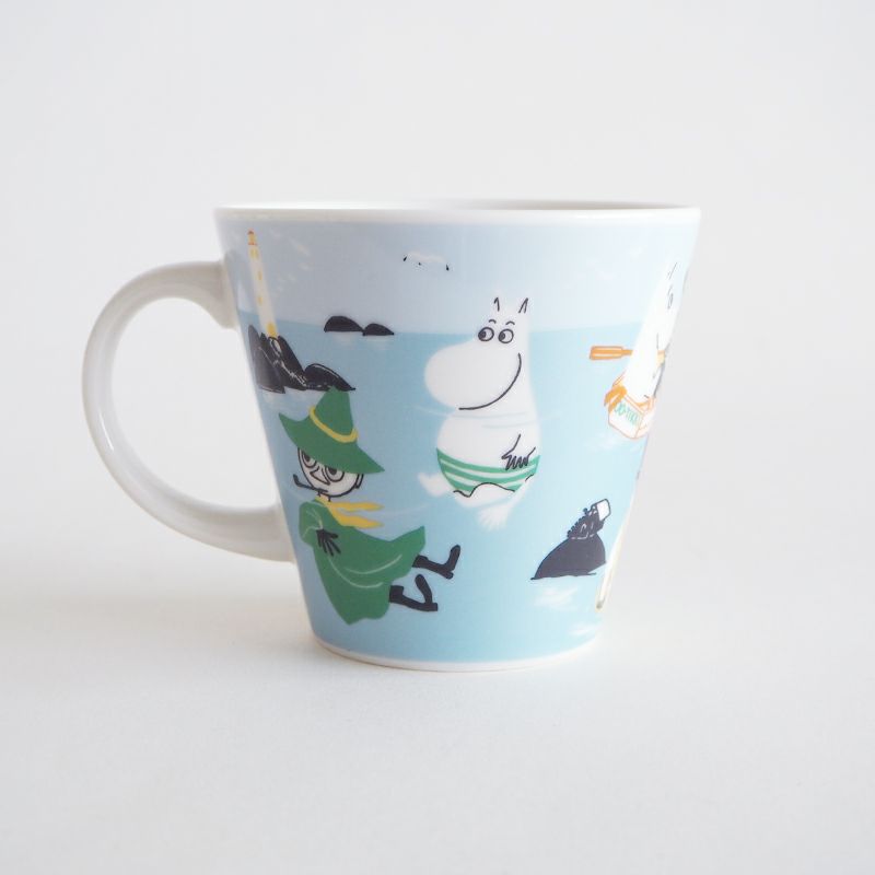 ムーミン谷の夏をイメージしたマグです