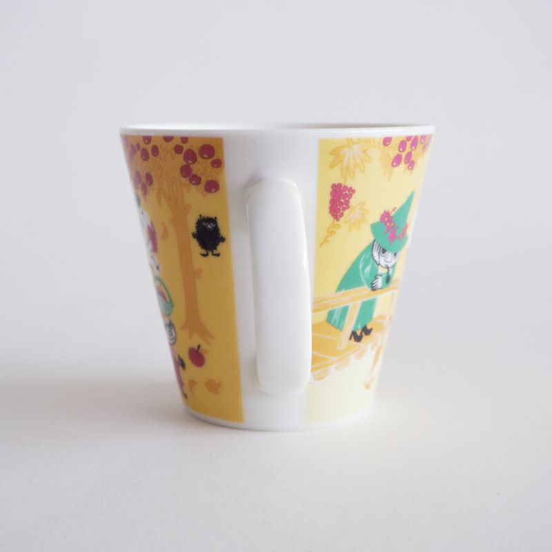 ムーミン谷の秋をイメージしたマグです