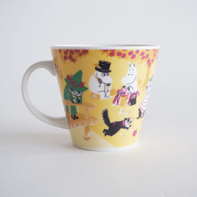 ムーミン谷の秋をイメージしたマグです