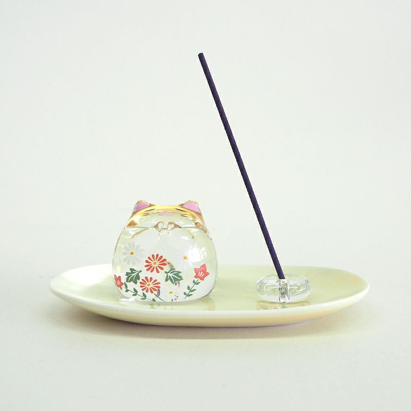 おいのり香立てセット A猫｜和食器通販｜織部 Online Store【公式】