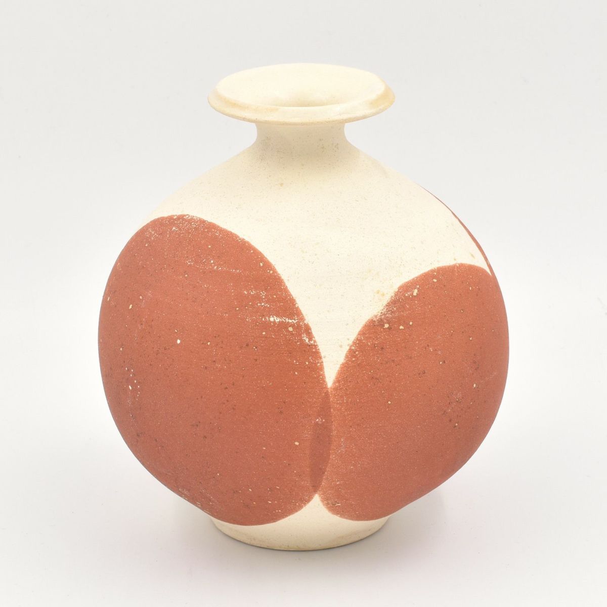 江戸時代 織部 花瓶 井戸桶に似せた花器 12.7×12.6×10cm 箱なし