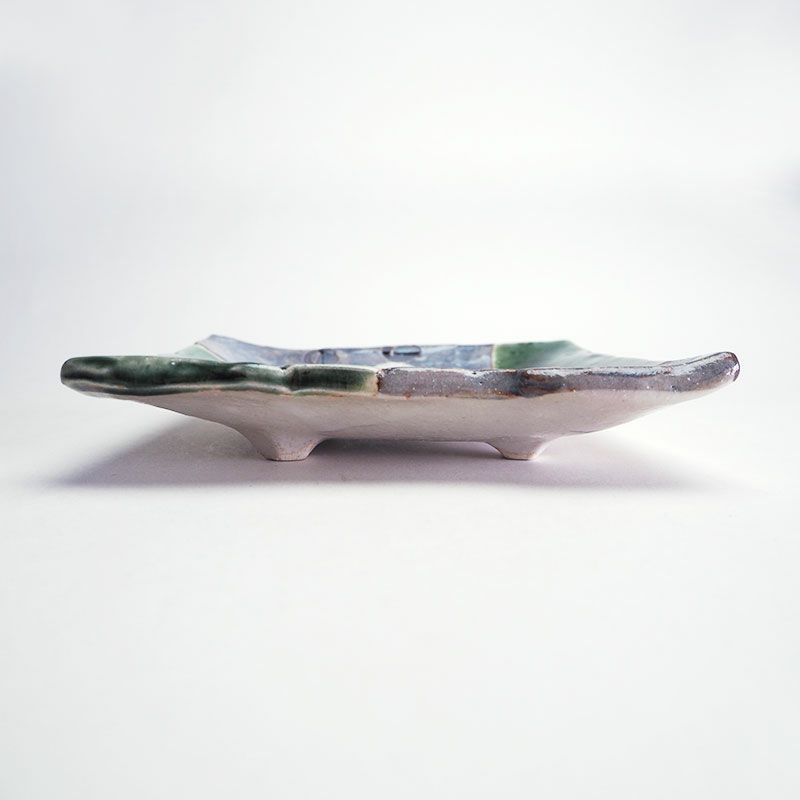 料理が映える薄い形状です